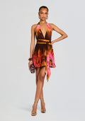 Briola Chiffon Dress by retrofête in Orenda, product image 1