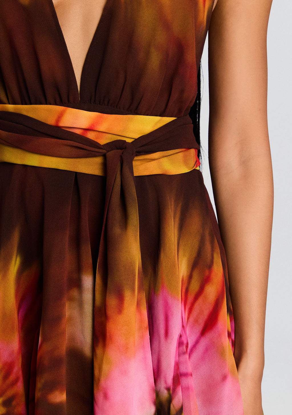 Briola Chiffon Dress by retrofête in Orenda, product image 2