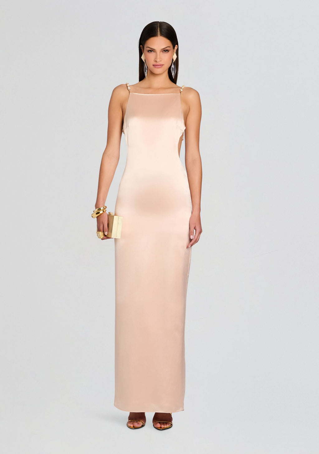 Evita Dress by retrofête in Honey Beige, product image 6