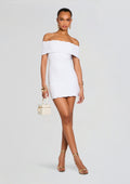 Laighton Knit Dress by retrofête in White, product image 1