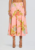 Dhun Midi Skirt by Hemant & Nandita in Multi, product image 1