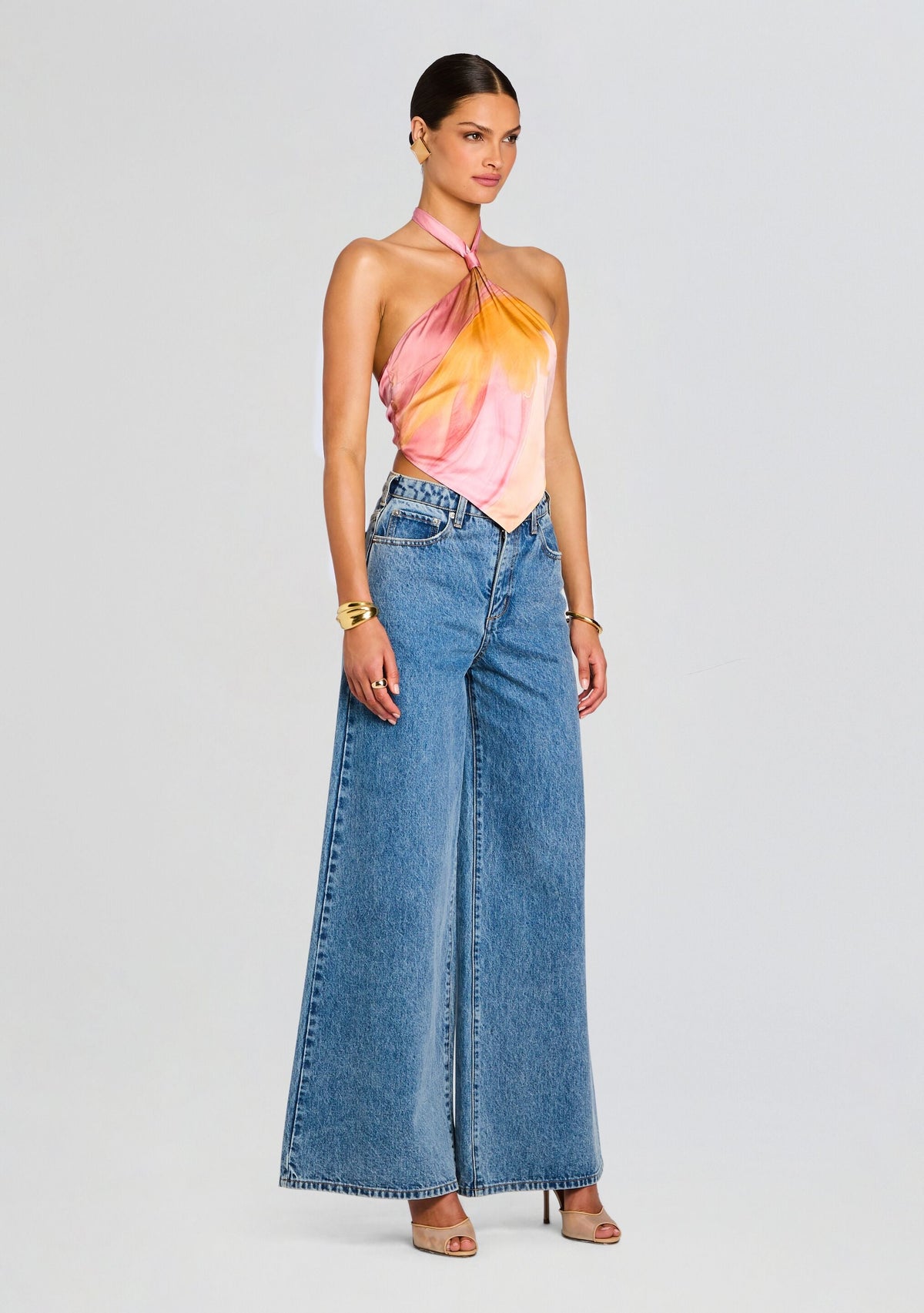 Jamie Top by retrofête in Contour Brushstroke, product image 4