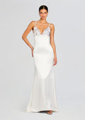 Oline Embroidered Dress by retrofête in Ivory, product image 1