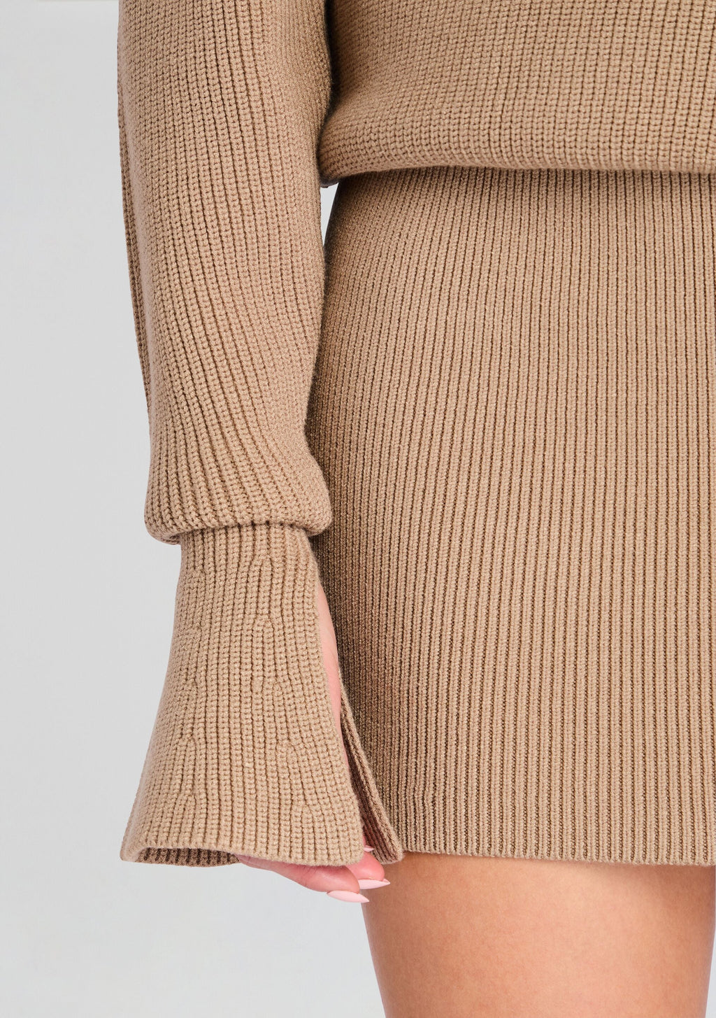 Barbara Mini Dress by SEROYA in Desert, product image 2