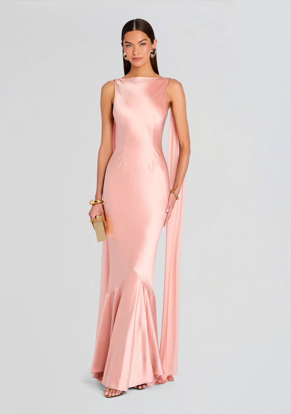 Julia Dress by retrofête in Peche, product image 2