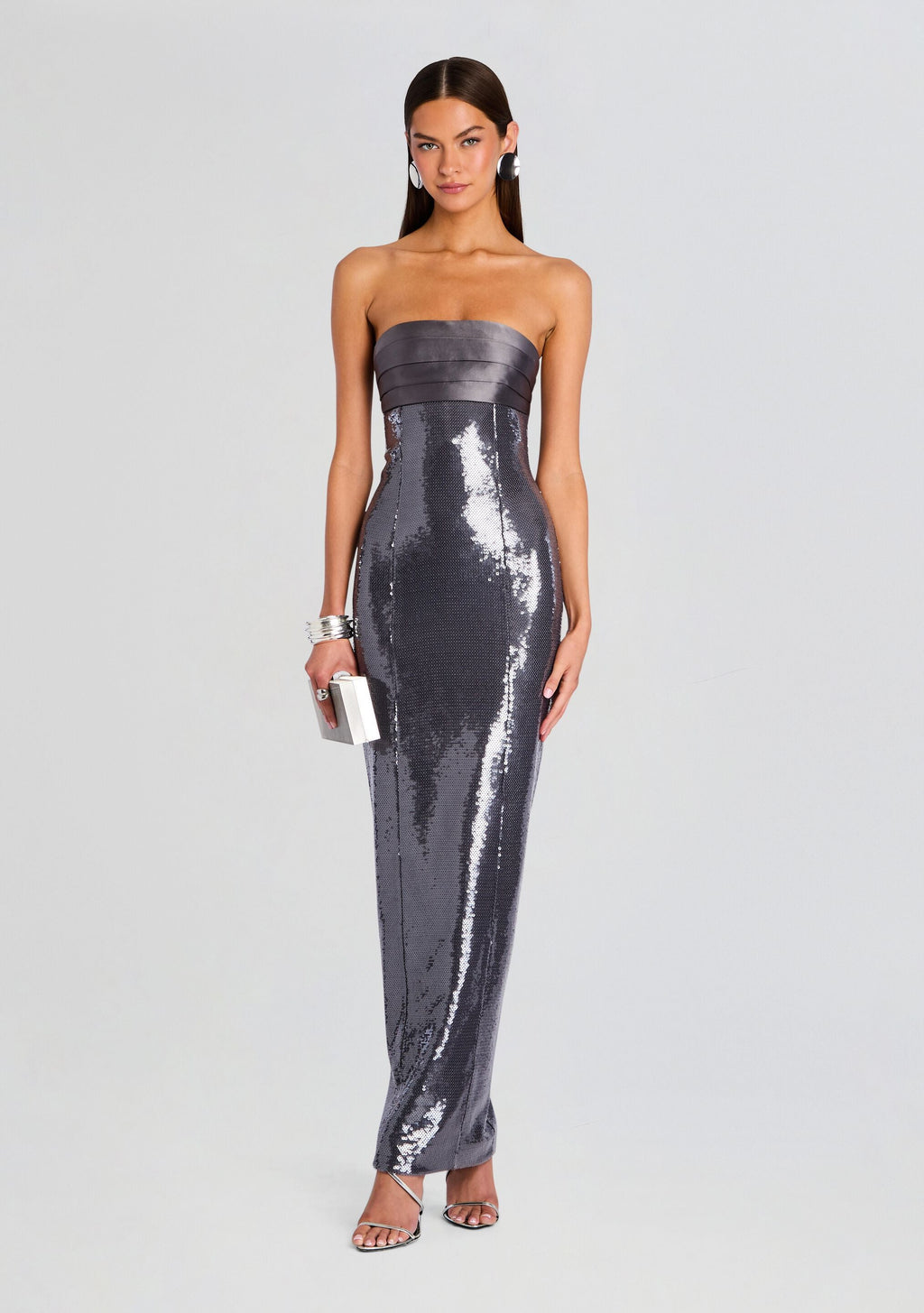 Kenia Sequin Dress by retrofête in Dusk, product image 1