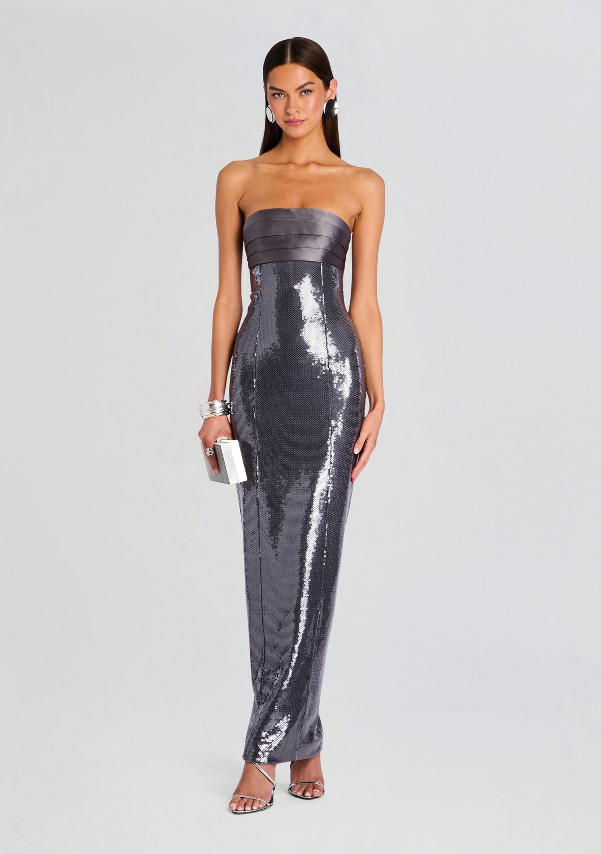 Kenia Sequin Dress by retrofête in Dusk, product image 1