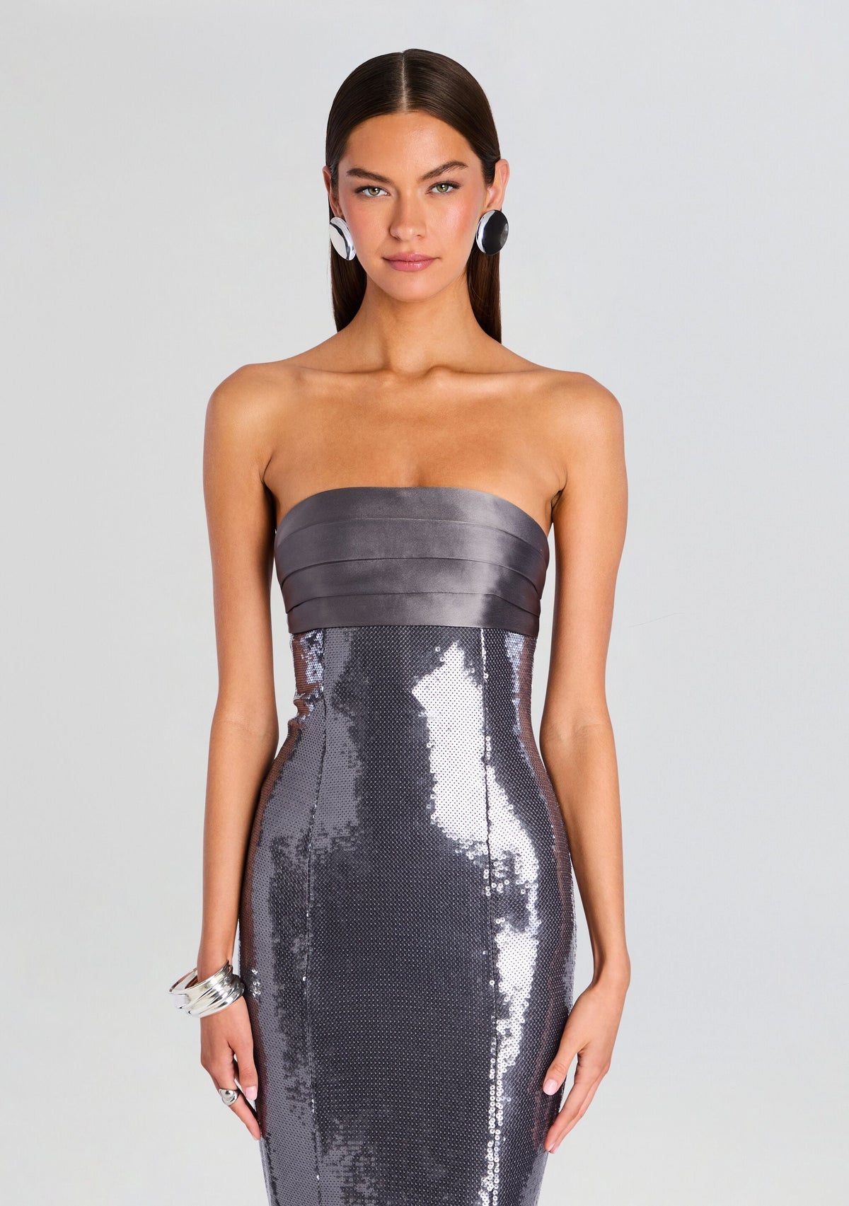 Kenia Sequin Dress by retrofête in Dusk, product image 5