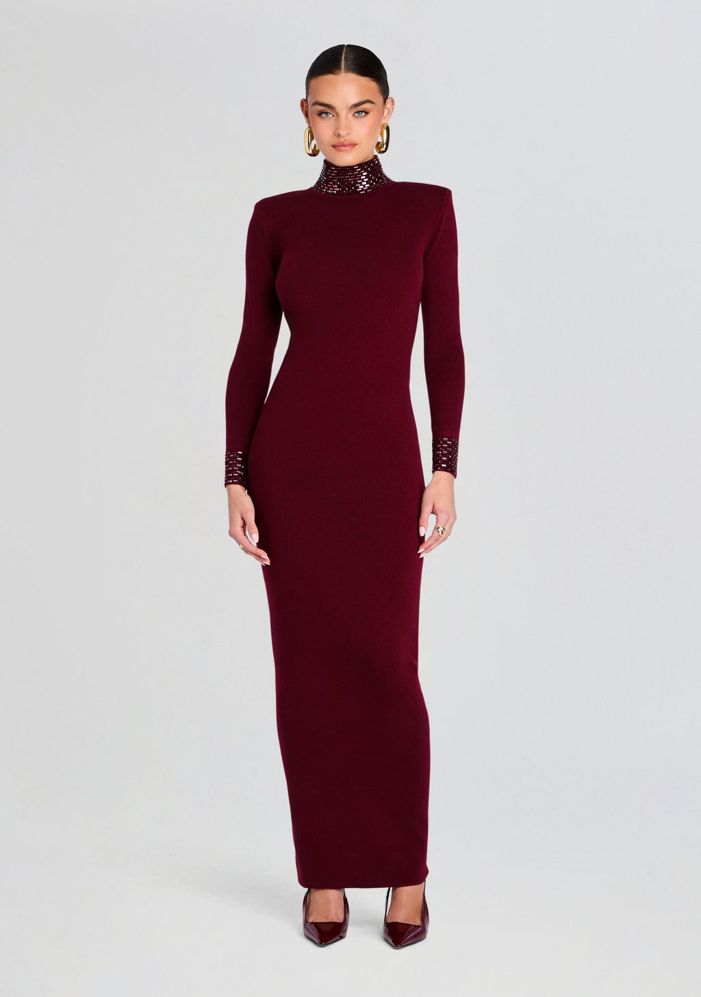Monroe Dress by retrofête in Port, product image 1