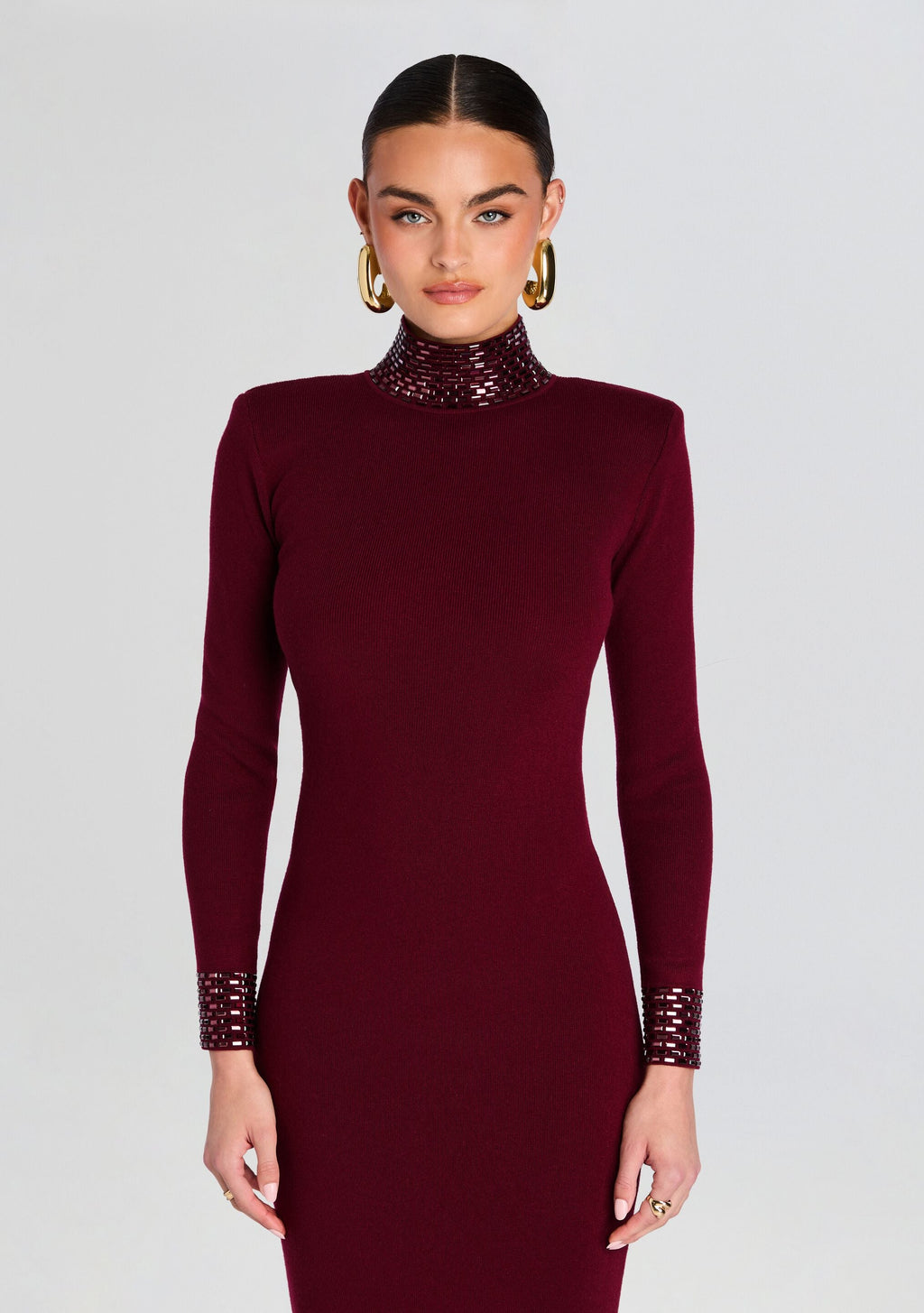 Monroe Dress by retrofête in Port, product image 5
