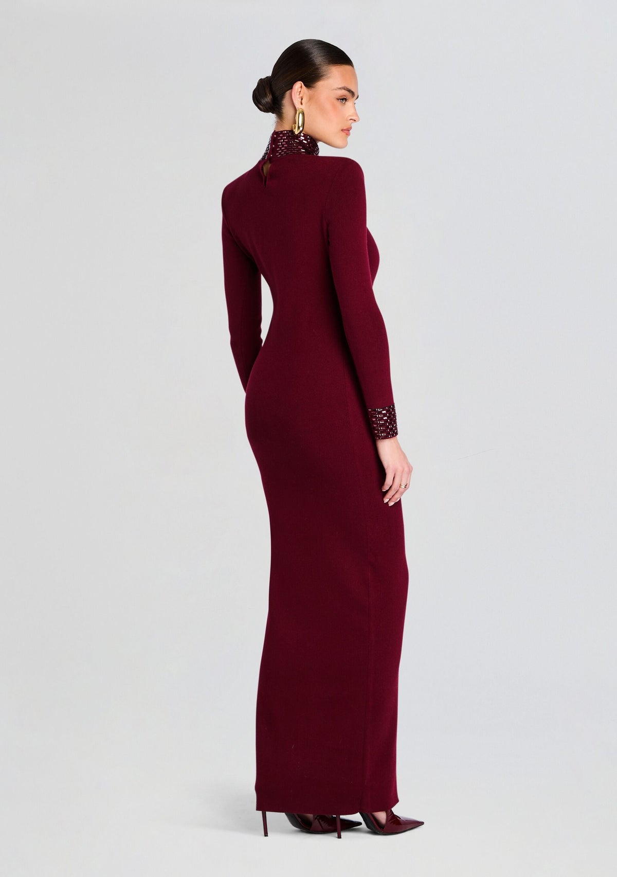 Monroe Dress by retrofête in Port, product image 4