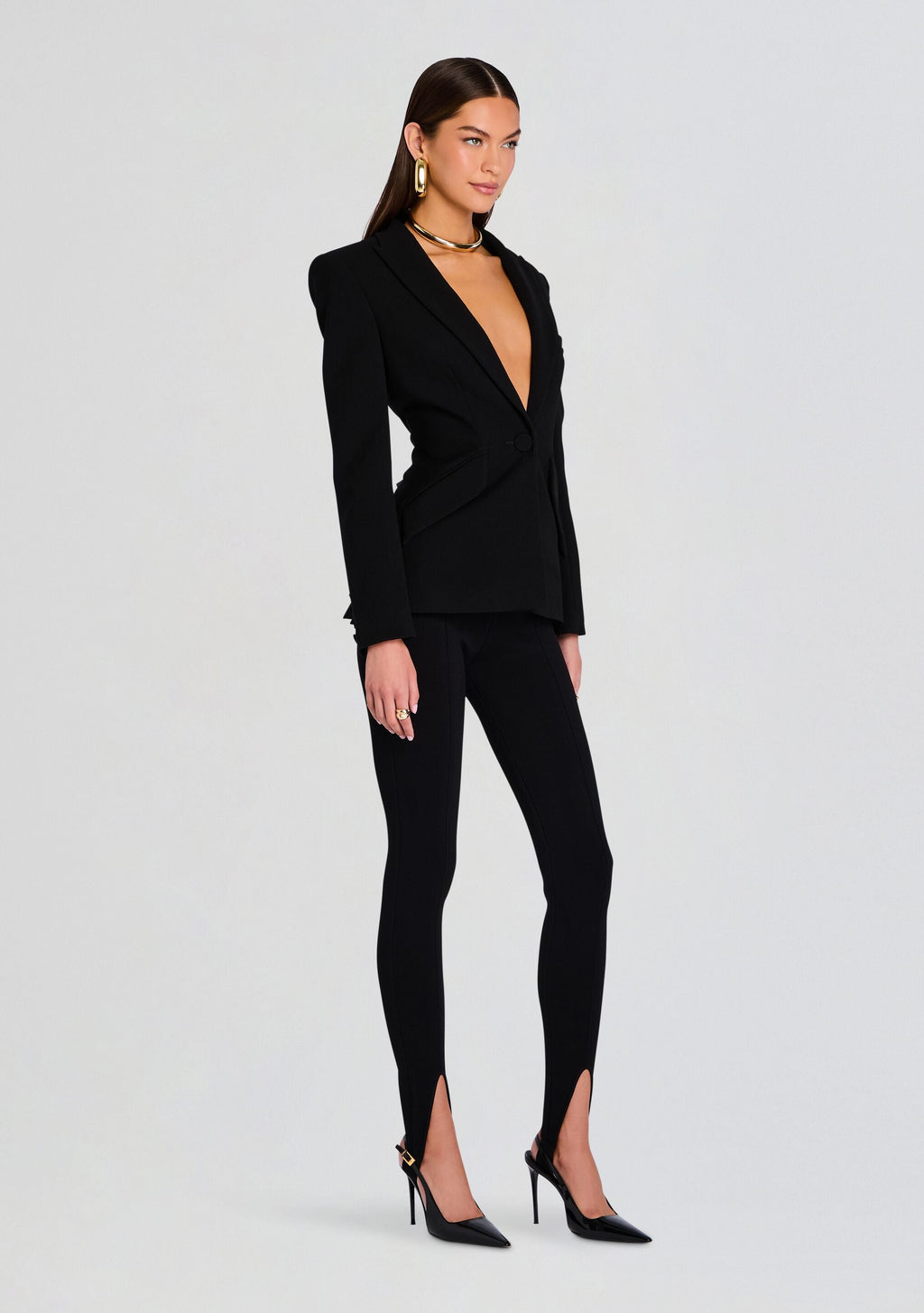 Sloan Structured Blazer by Sans Faff in Black, product image 5