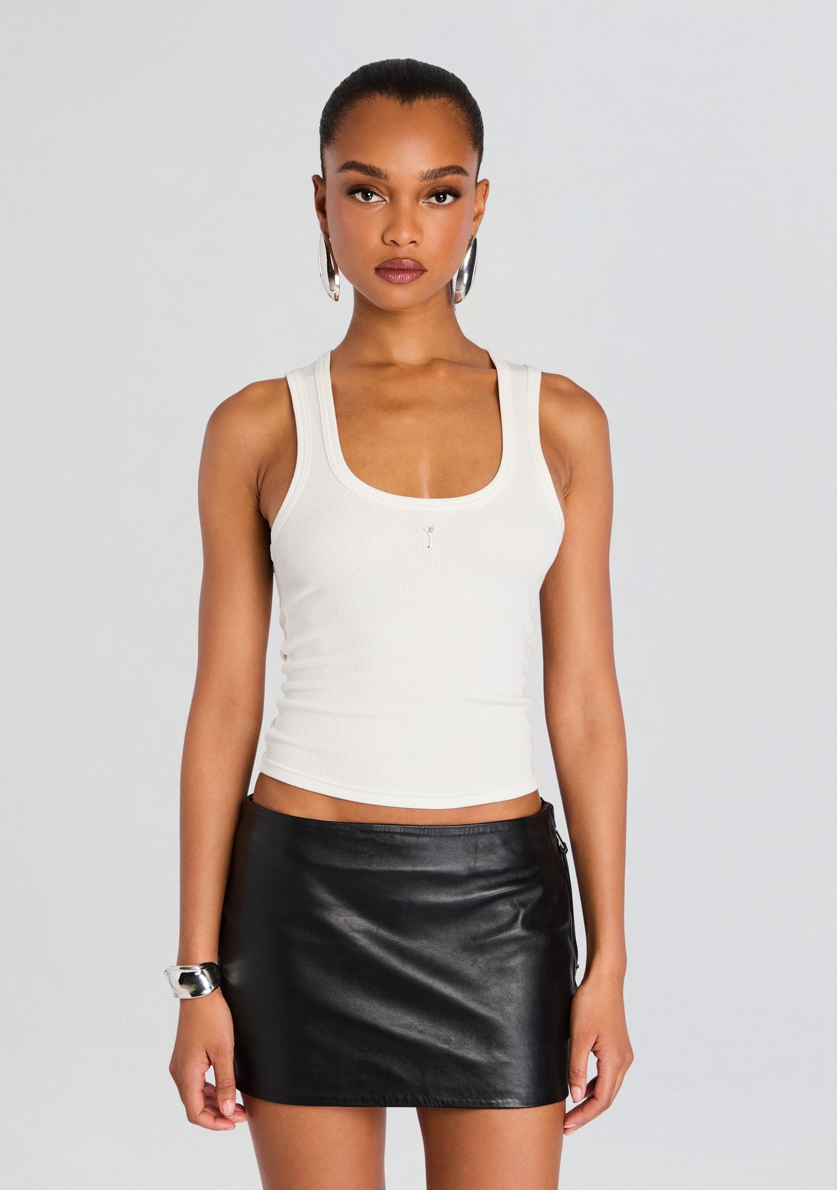Amani Tank by retrofête in White, product image 1