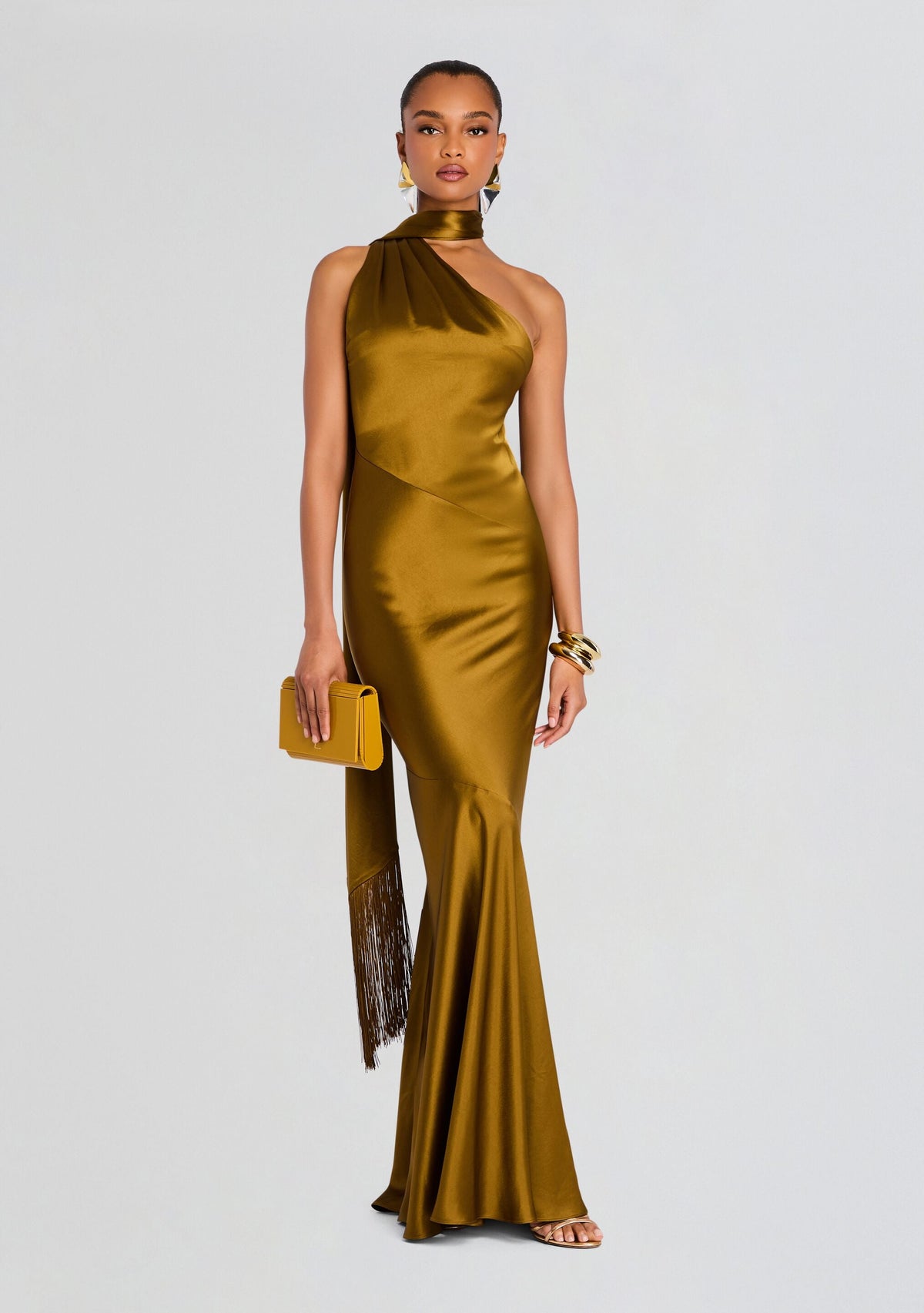 Kelsa Dress by retrofête in Ochre, product image 3