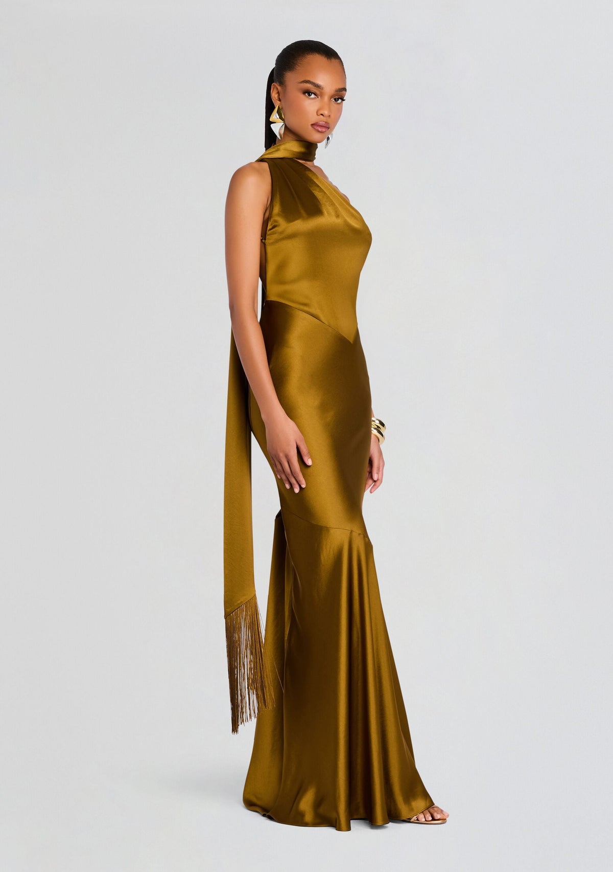 Kelsa Dress by retrofête in Ochre, product image 5