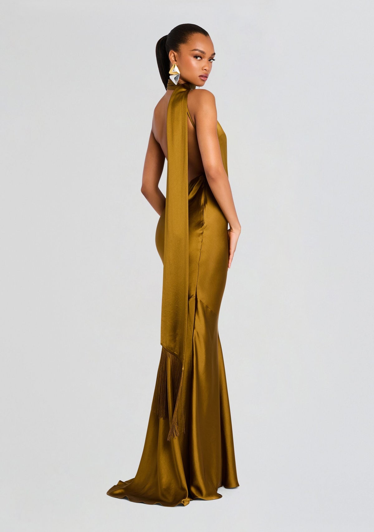 Kelsa Dress by retrofête in Ochre, product image 1