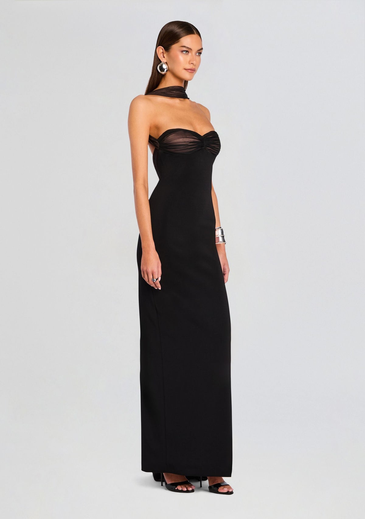 Daufine Dress by retrofête in Black, product image 3