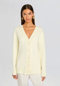 Denise Cardigan by SEROYA in Eggshell, product image 1