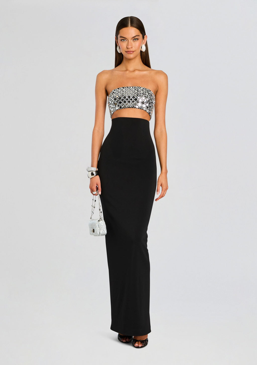 Esmerelda Dress by retrofête in Black, product image 1