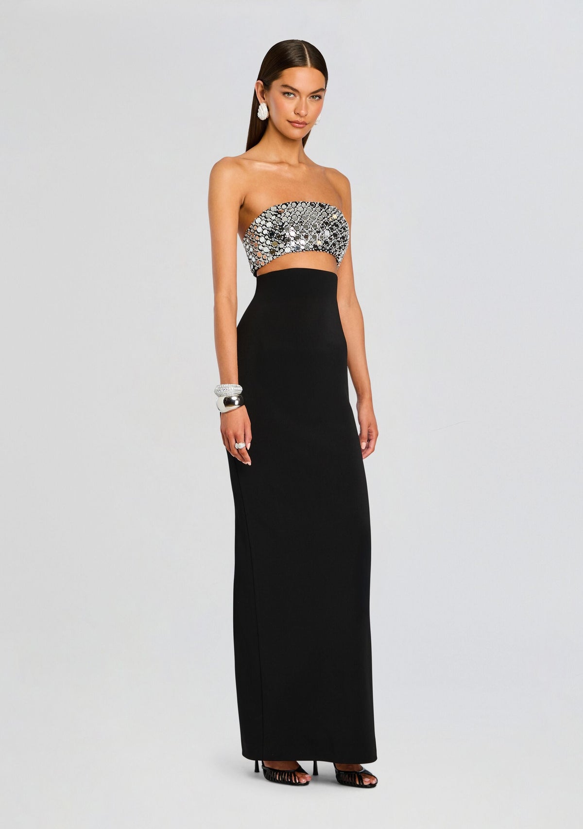 Esmerelda Dress by retrofête in Black, product image 3