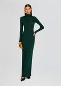 Kim Maxi Dress by SEROYA in Evergreen, product image 1