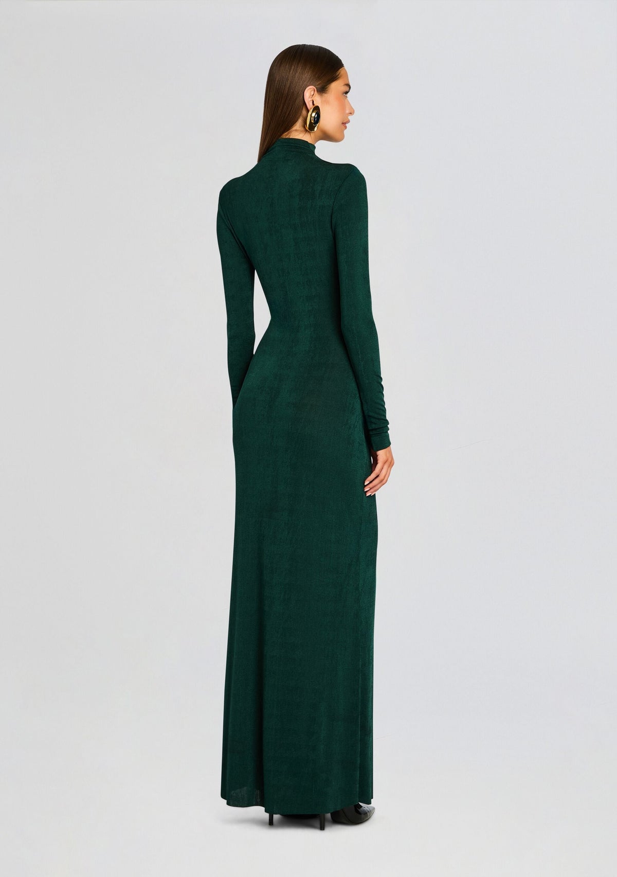 Kim Maxi Dress by SEROYA in Evergreen, product image 4