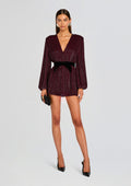 Lilai Sequin Dress by retrofête in Port, product image 1