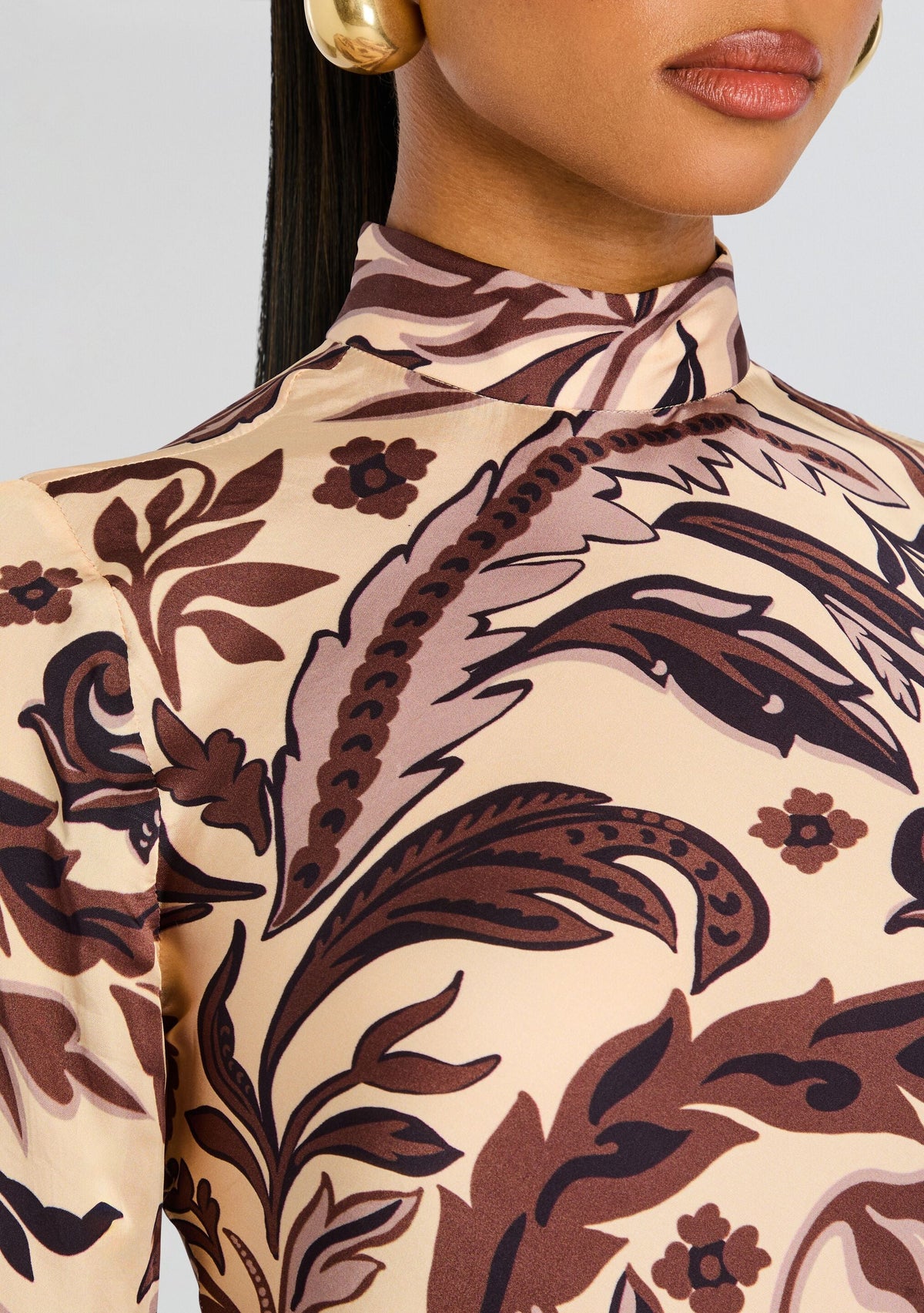 Lira Mini Dress by Hemant & Nandita in Eggshell, product image 2