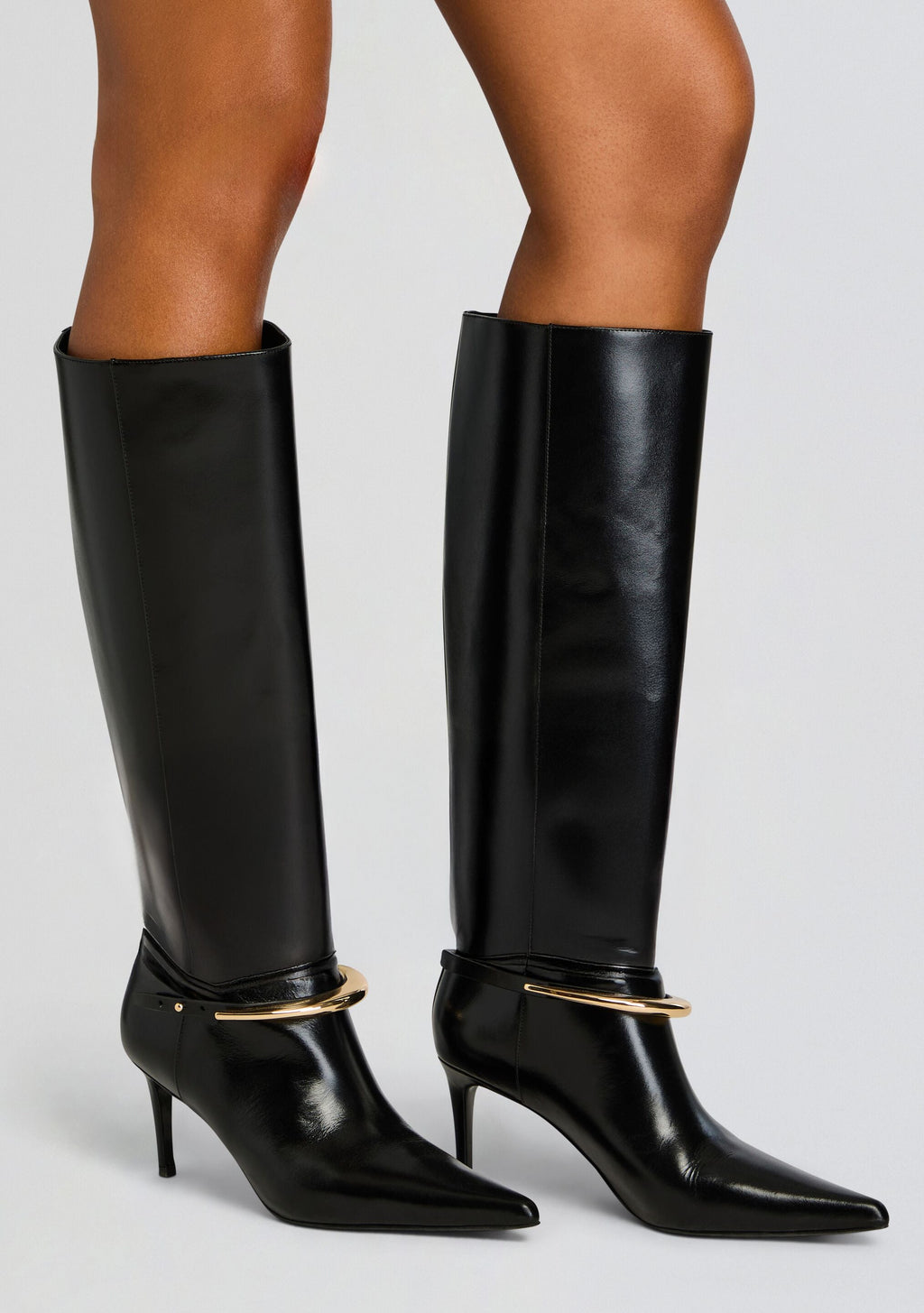 Sancia Leather Boot by retrofête in Black, product image 2