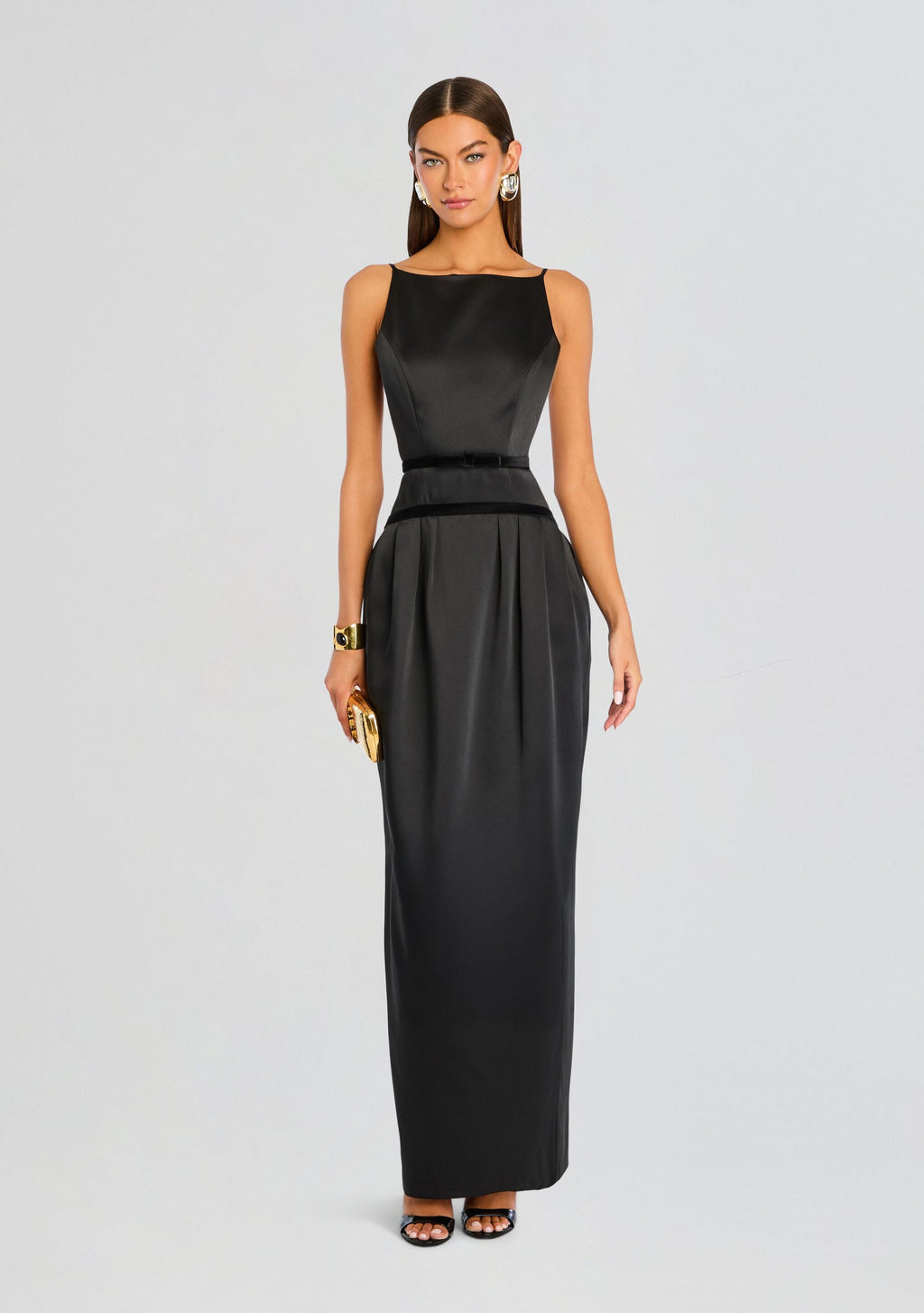 Campbell Dress by retrofête in Black, product image 1