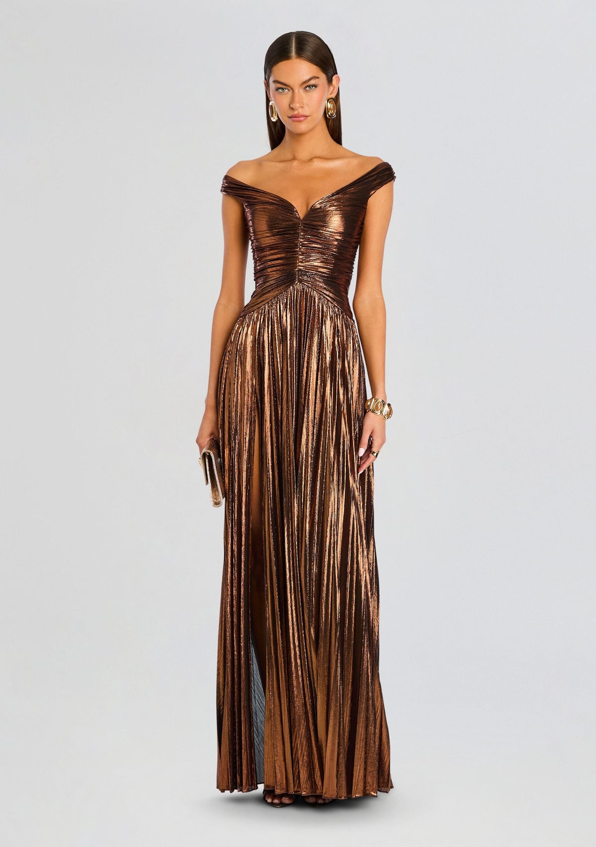 Ismene Dress by retrofête in Coffee Bean, product image 1
