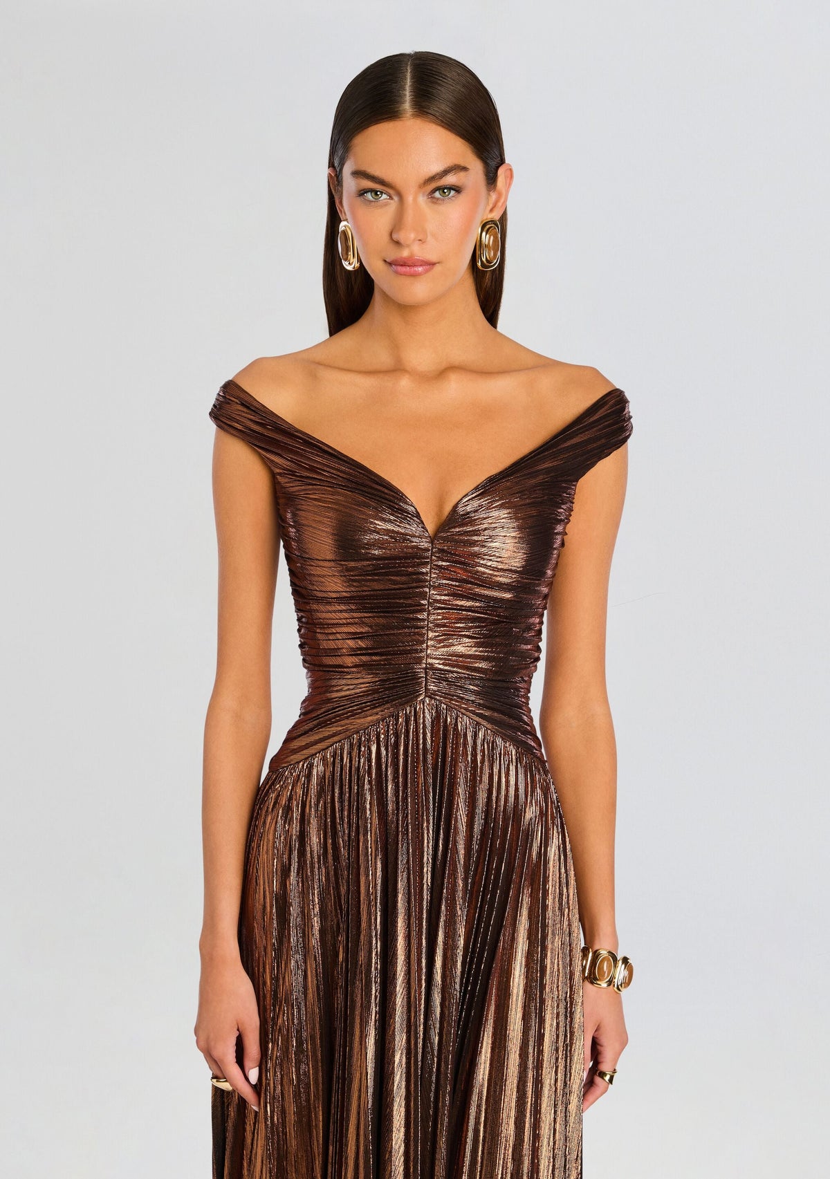 Ismene Dress by retrofête in Coffee Bean, product image 5