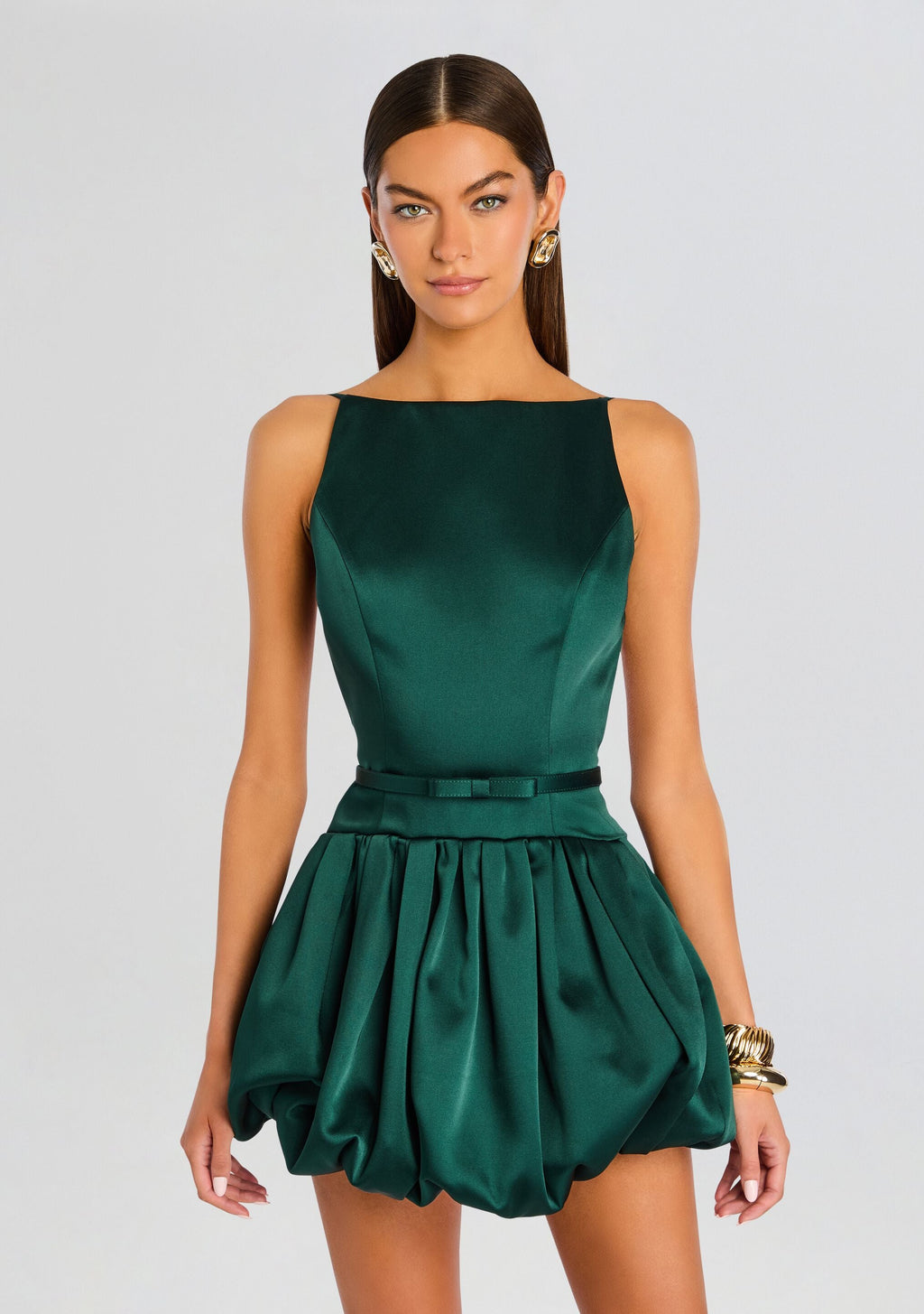 Isolde Dress by retrofête in Pine, product image 5