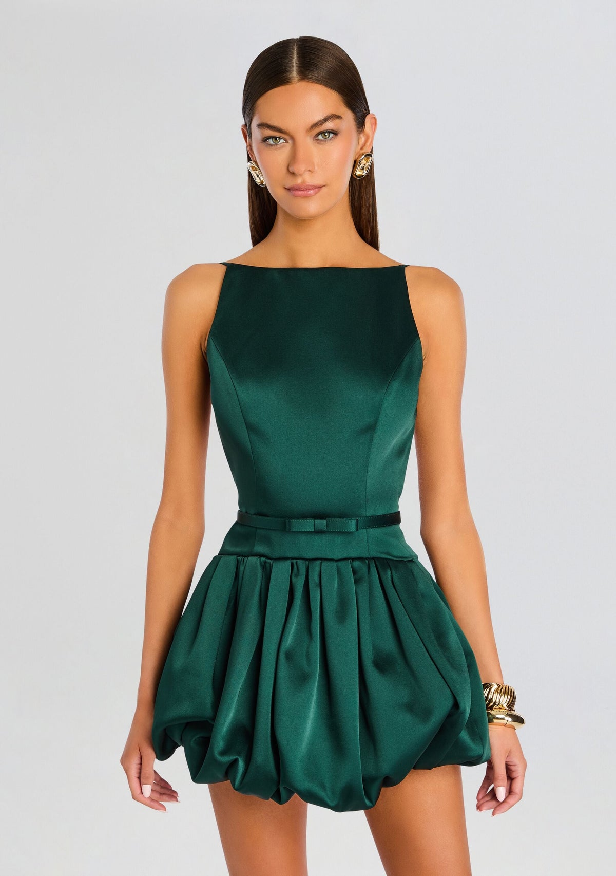Isolde Dress by retrofête in Pine, product image 5