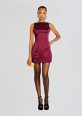 Livie Dress by retrofête in Port, product image 1
