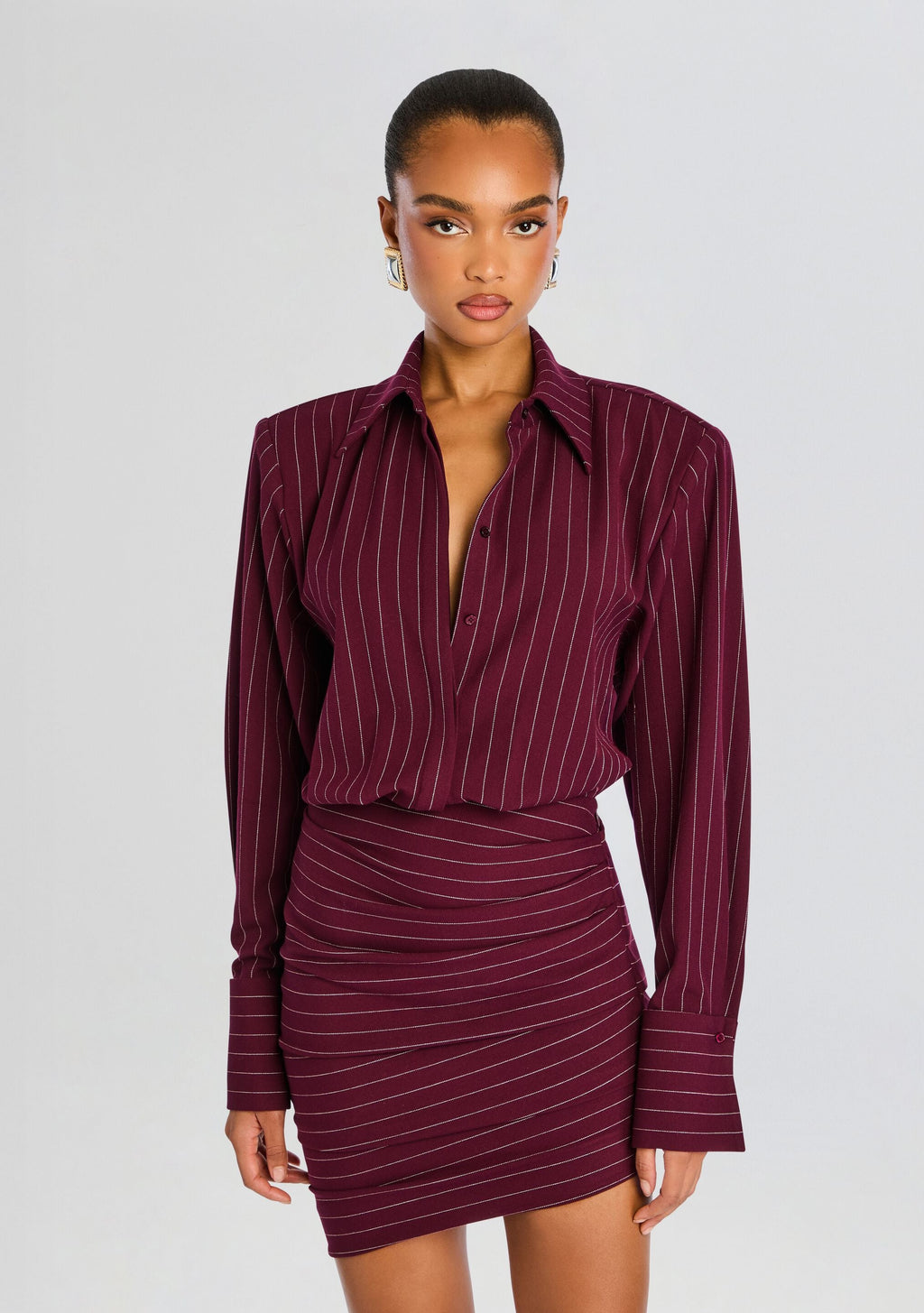 Narine Dress by retrofête in Port, product image 5