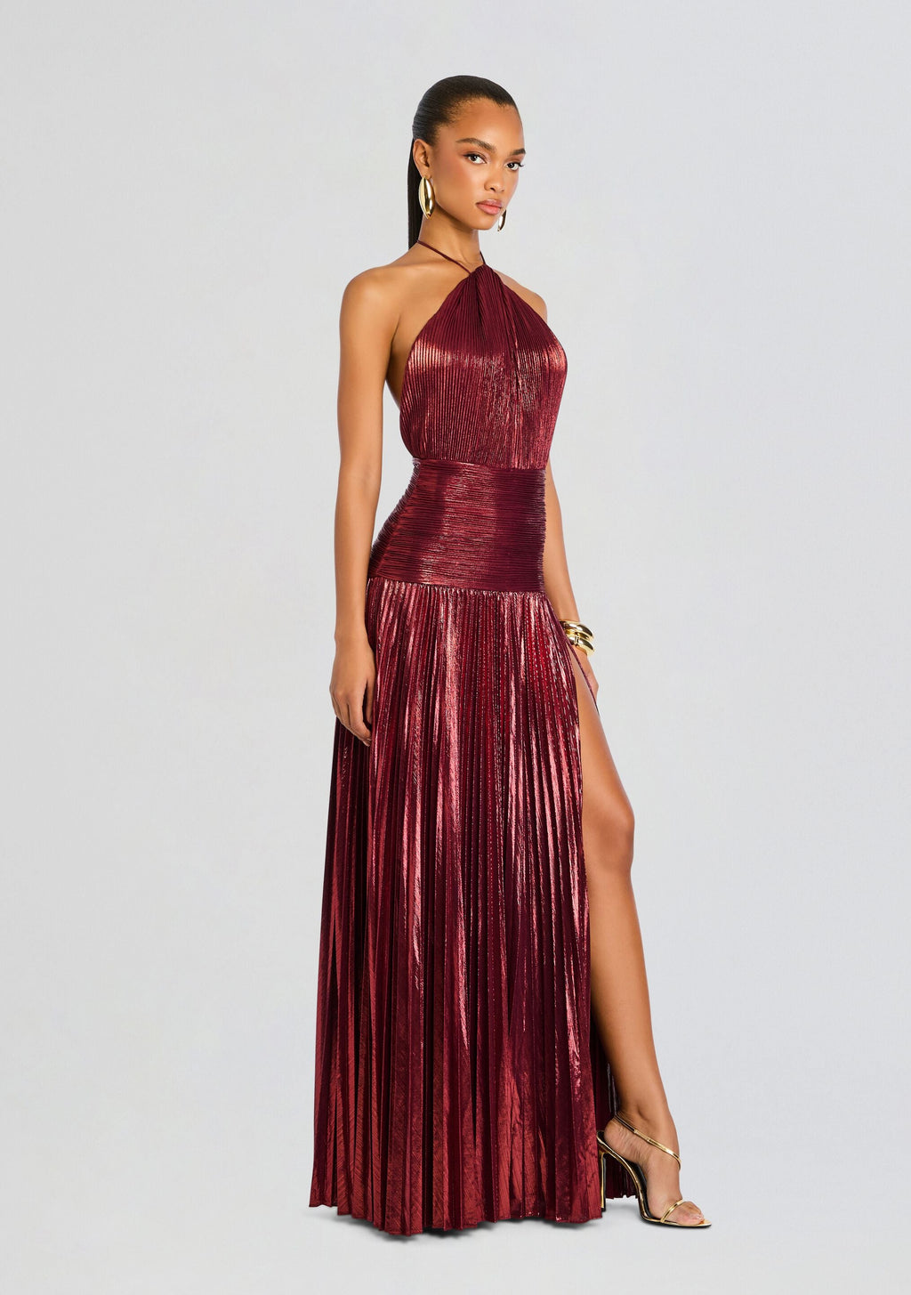 Thalia Dress by retrofête in Port, product image 3