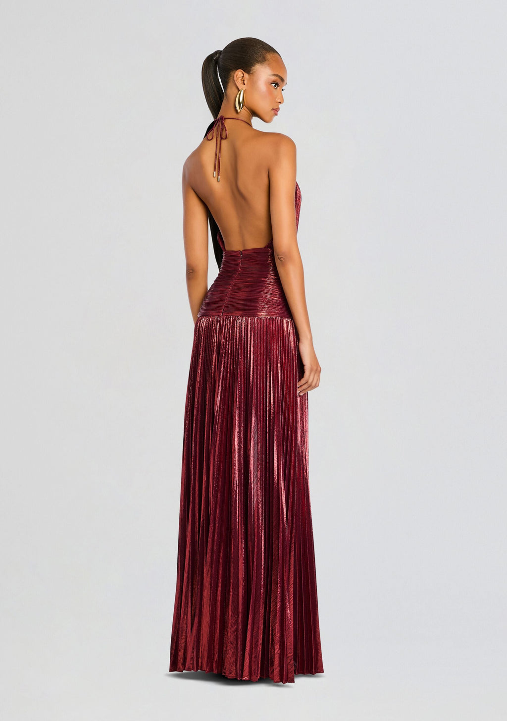 Thalia Dress by retrofête in Port, product image 4
