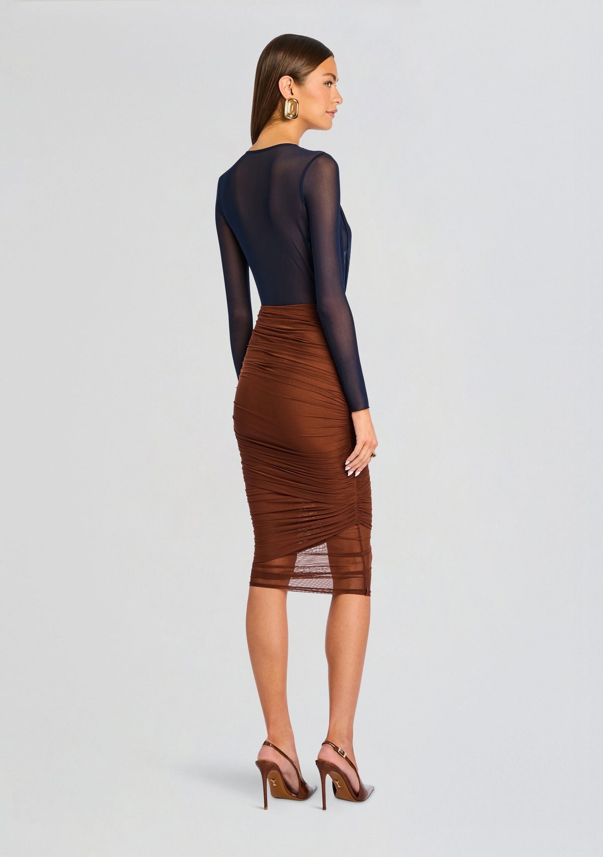 Agnes Bodysuit by SEROYA in Sapphire, product image 5