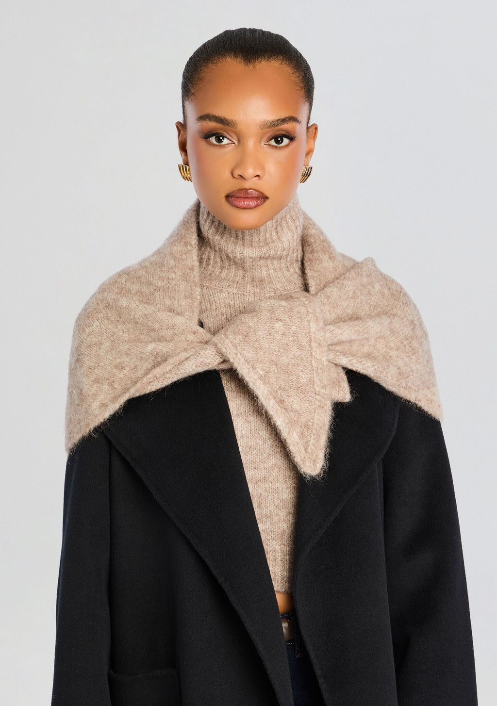 Amelie Scarf by SEROYA in Desert, product image 1