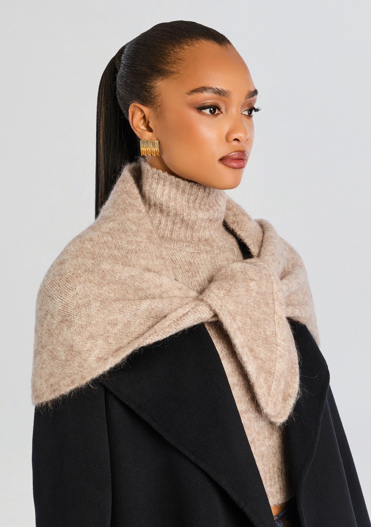 Amelie Scarf by SEROYA in Desert, product image 2