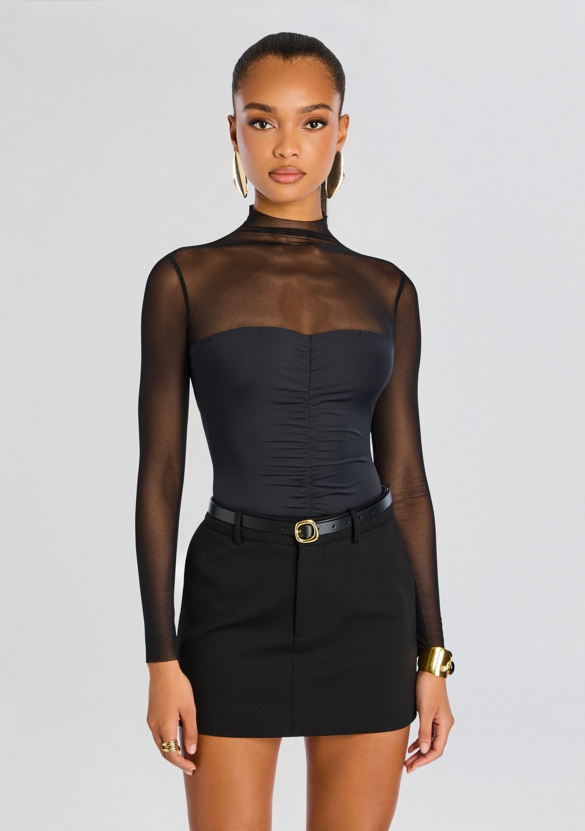 Fede Bodysuit by SEROYA in Black, product image 1