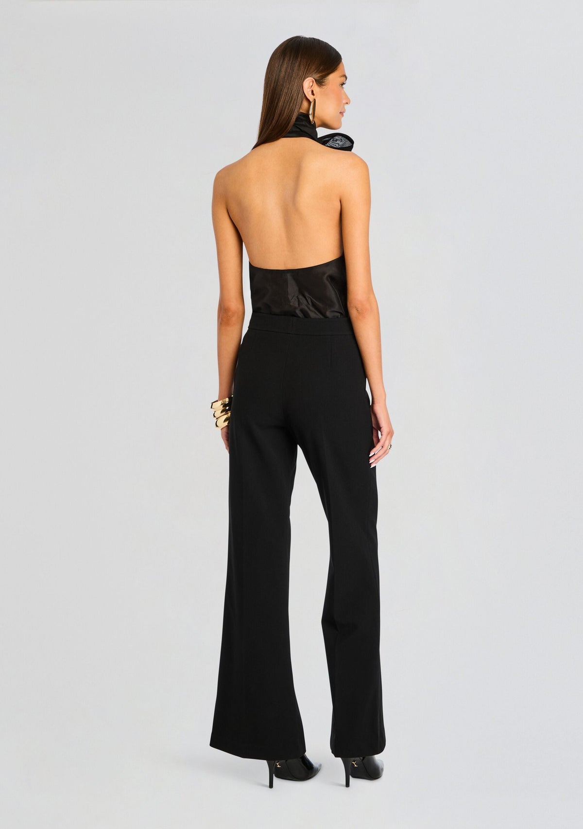 Indira Silk Top by retrofête in Black, product image 5