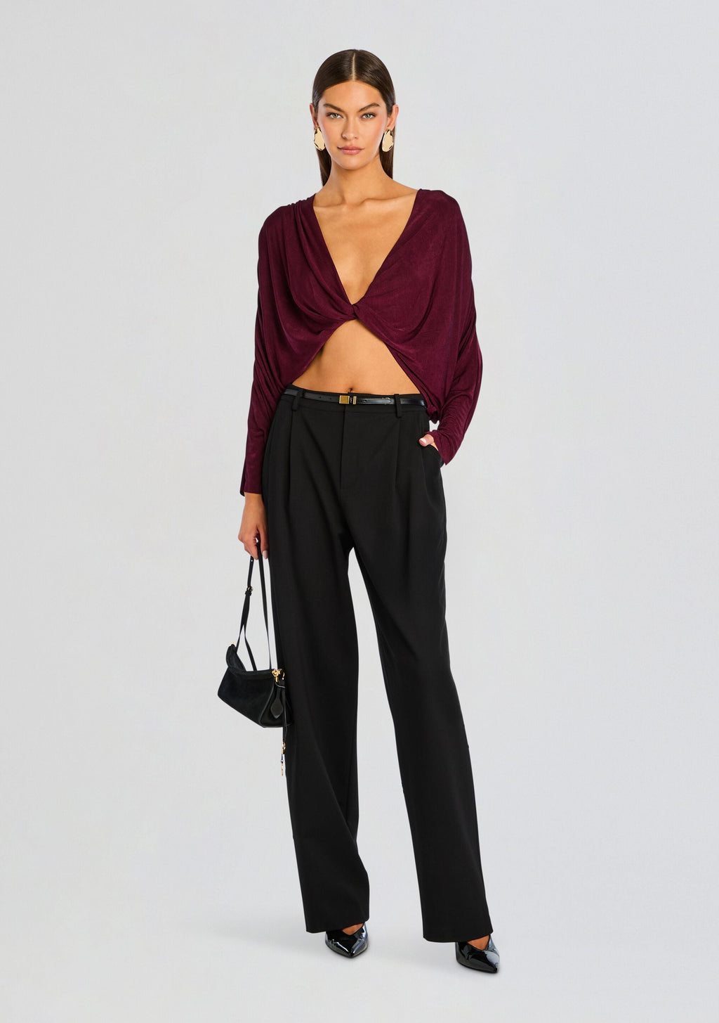 Jerome Top by SEROYA in Pinot, product image 2