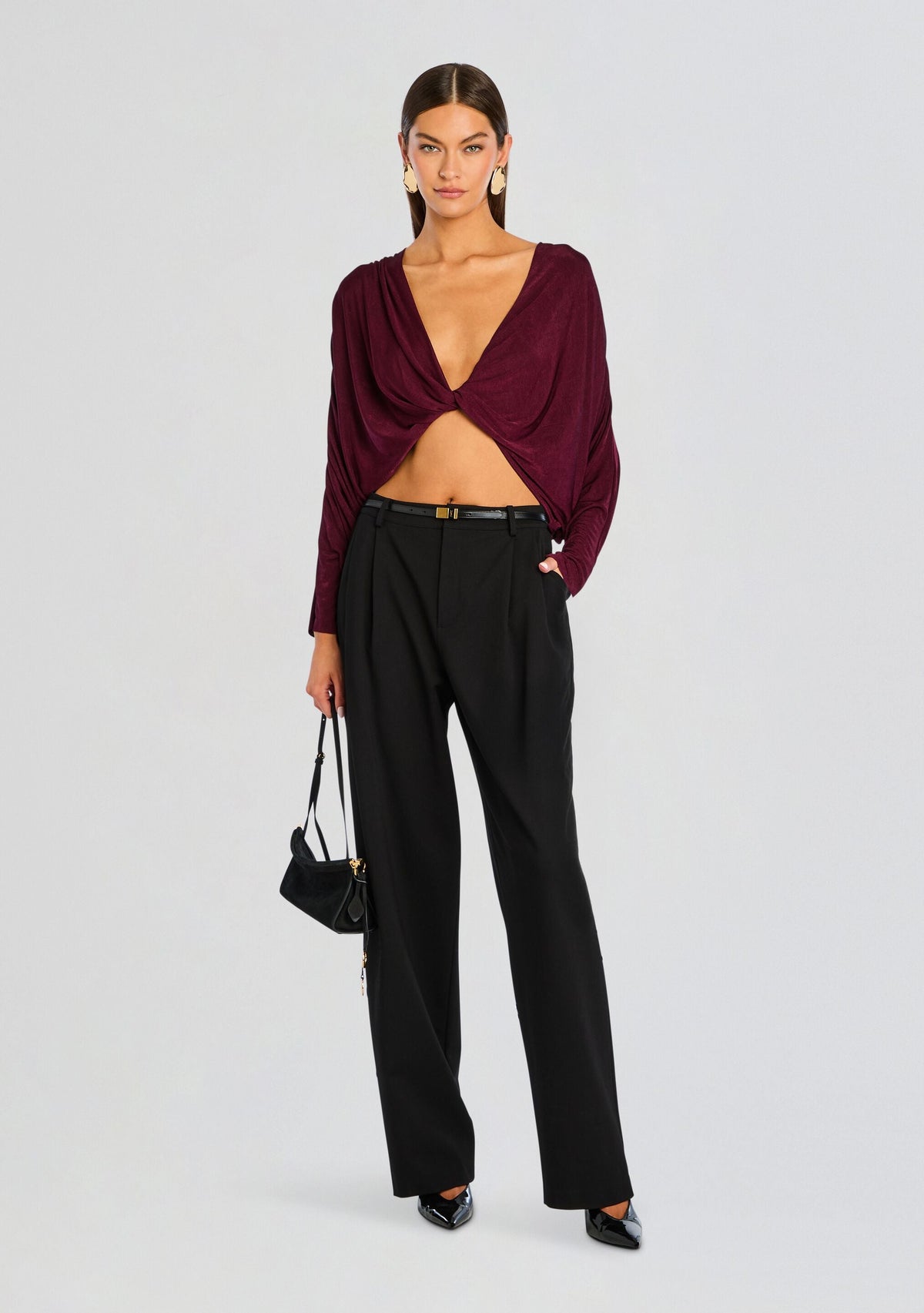 Jerome Top by SEROYA in Pinot, product image 2