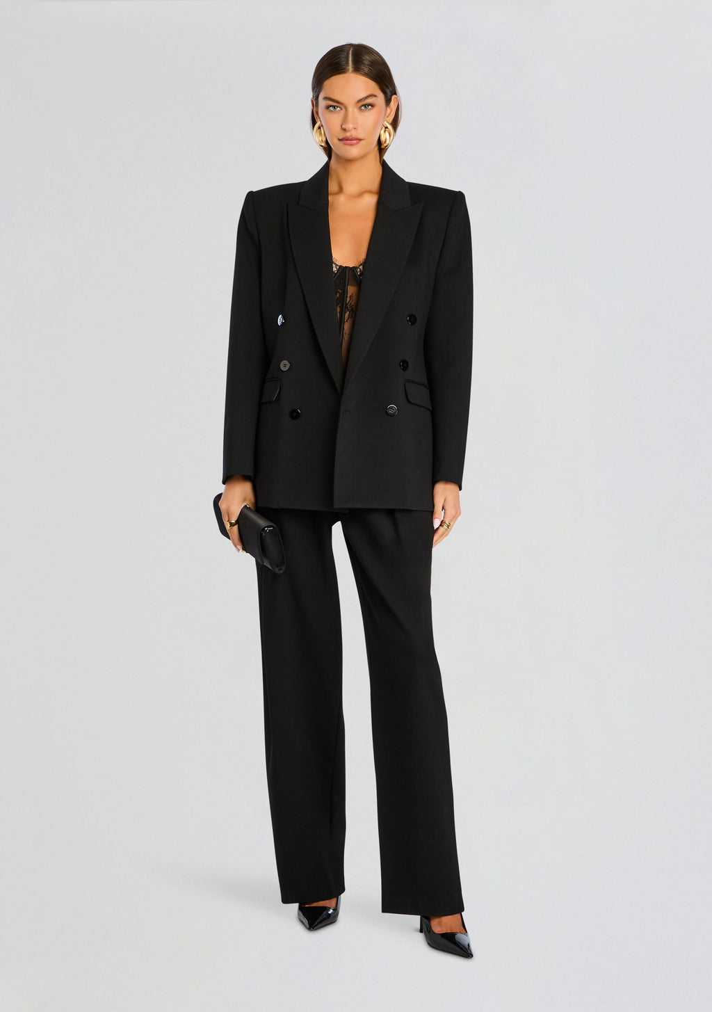 Sonya Pant by SEROYA in Black, product image 2