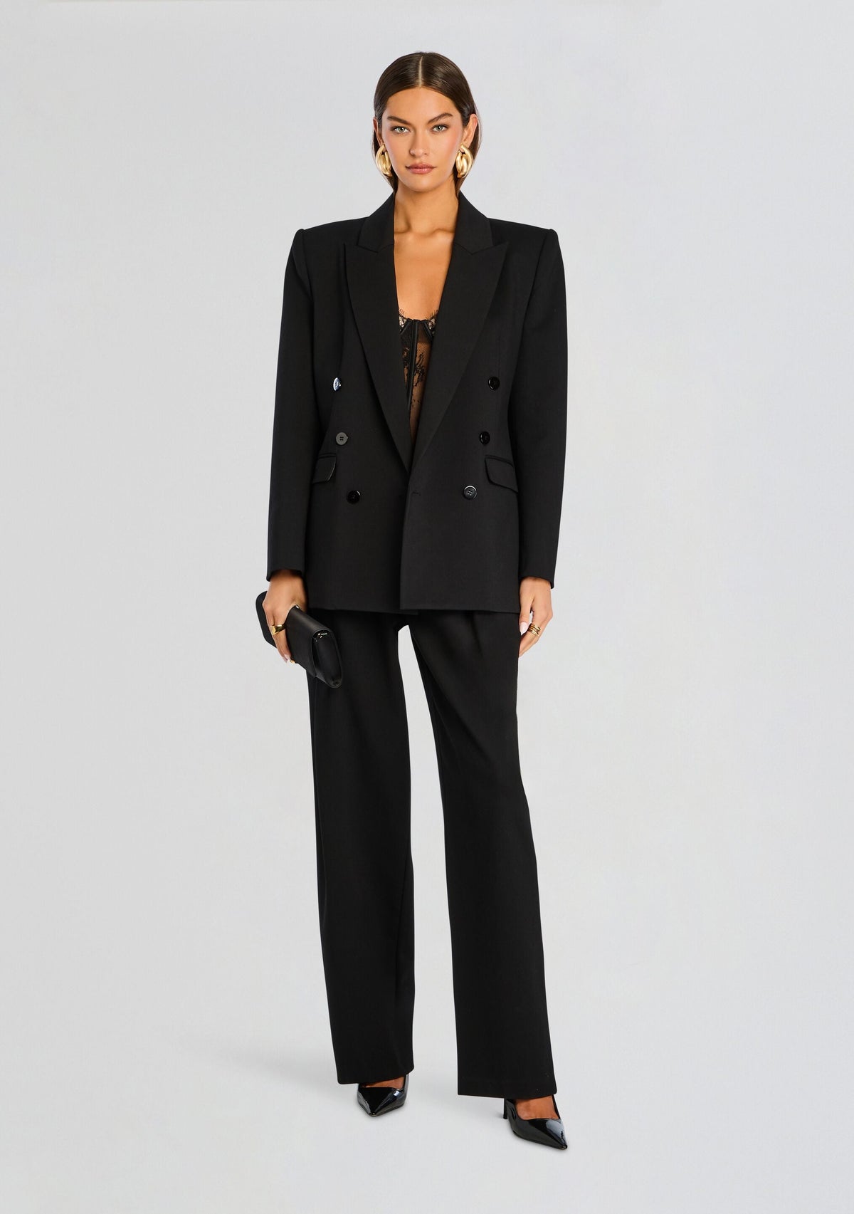 Sonya Pant by SEROYA in Black, product image 2