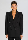 Stefania Blazer by SEROYA in Black, product image 1