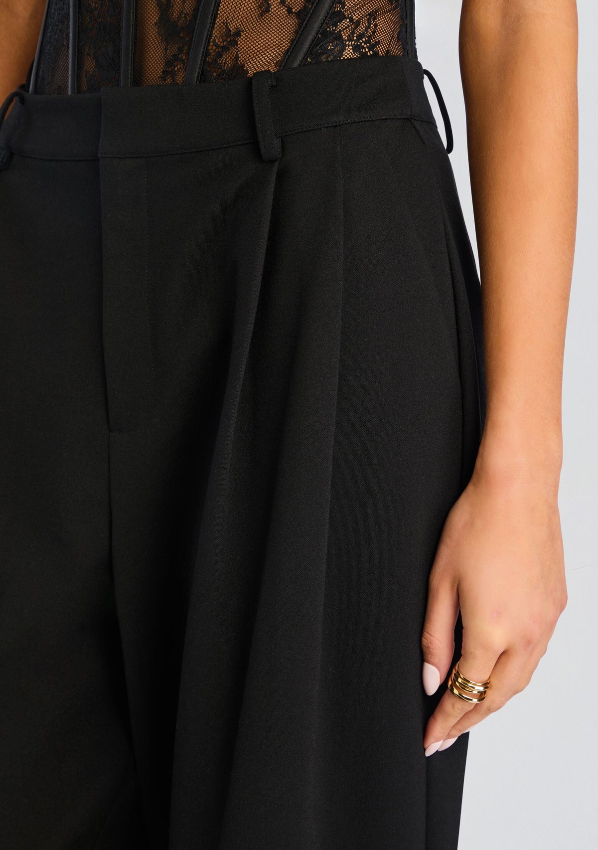 Sonya Pant by SEROYA in Black, product image 3