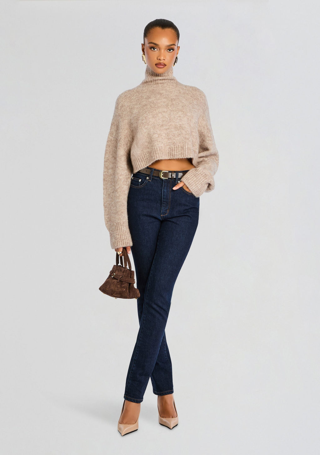 Tahara Sweater by SEROYA in Desert, product image 2